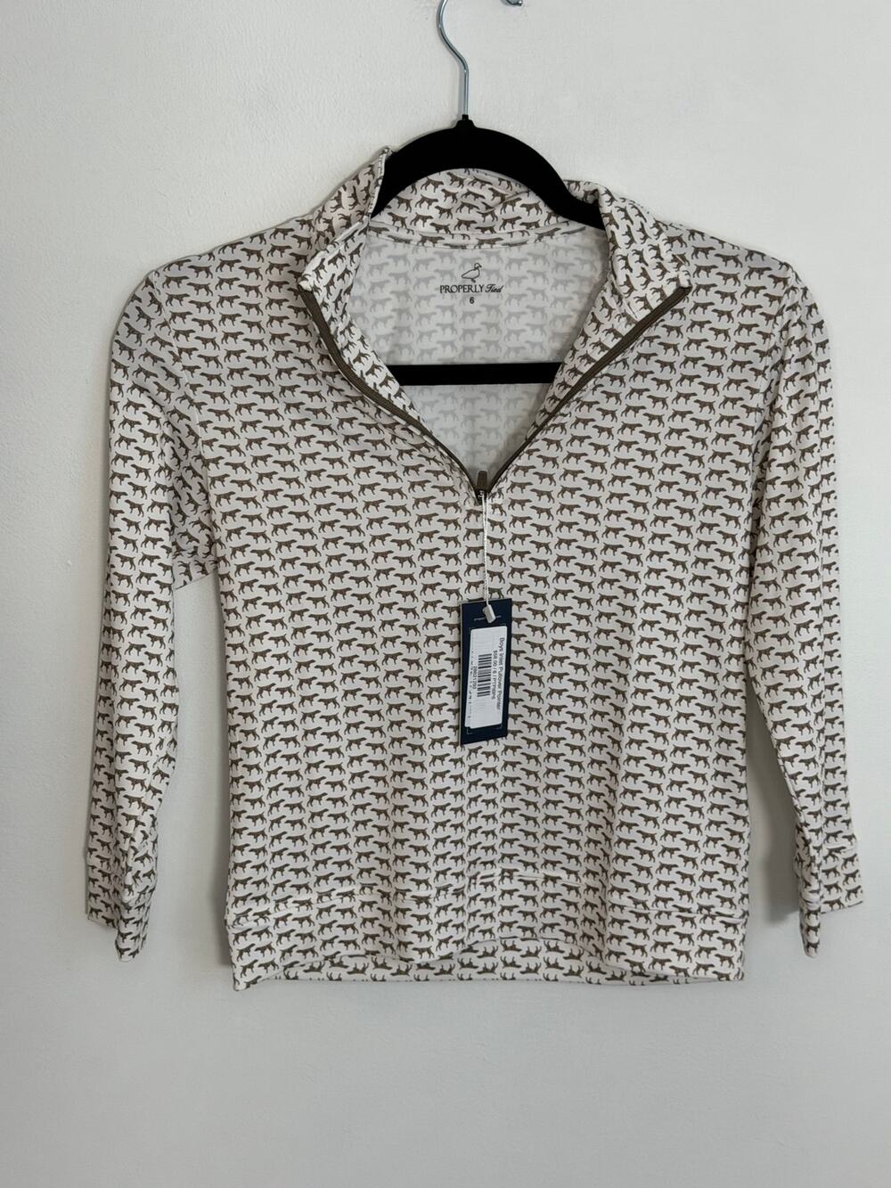 Properly Tied Boys Inlet Pullover Pointer NWT size 6
